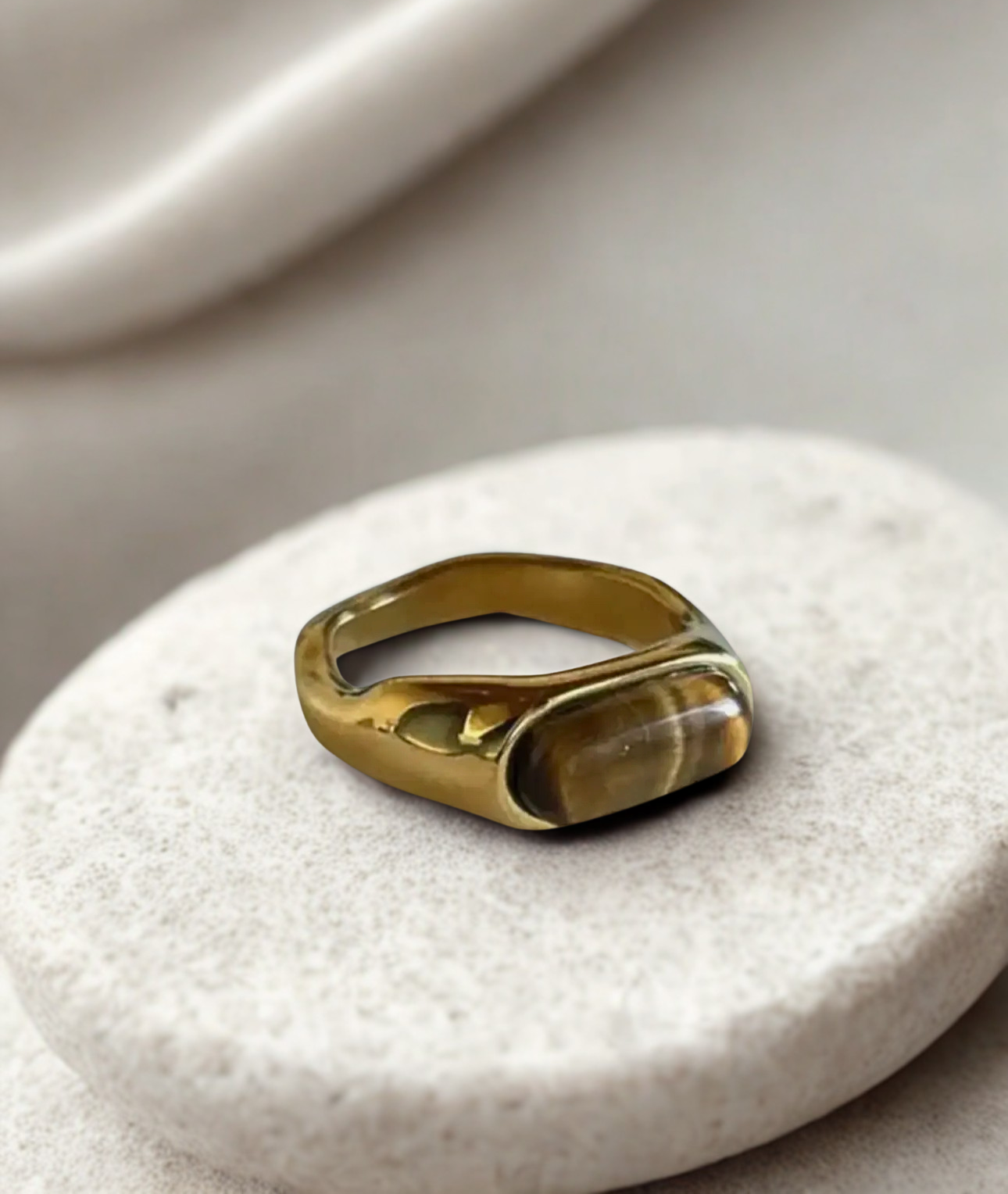 Tiger Eye Ring