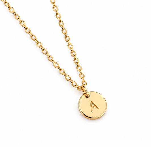 Dainty Initial Necklace