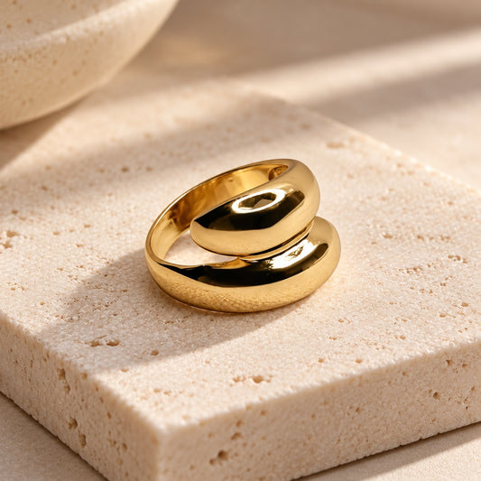 The Sculpted Wrap Ring