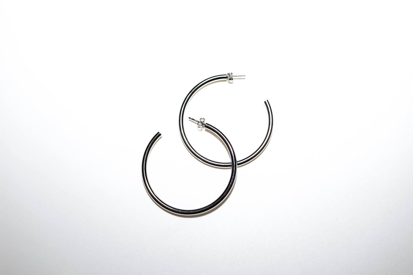 Round Hoop Earrings