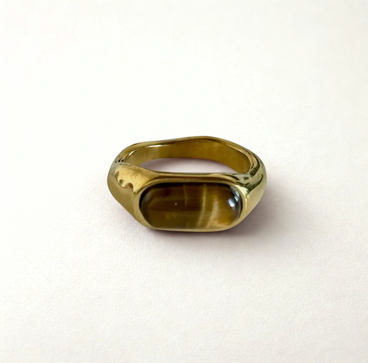 Tiger Eye Ring