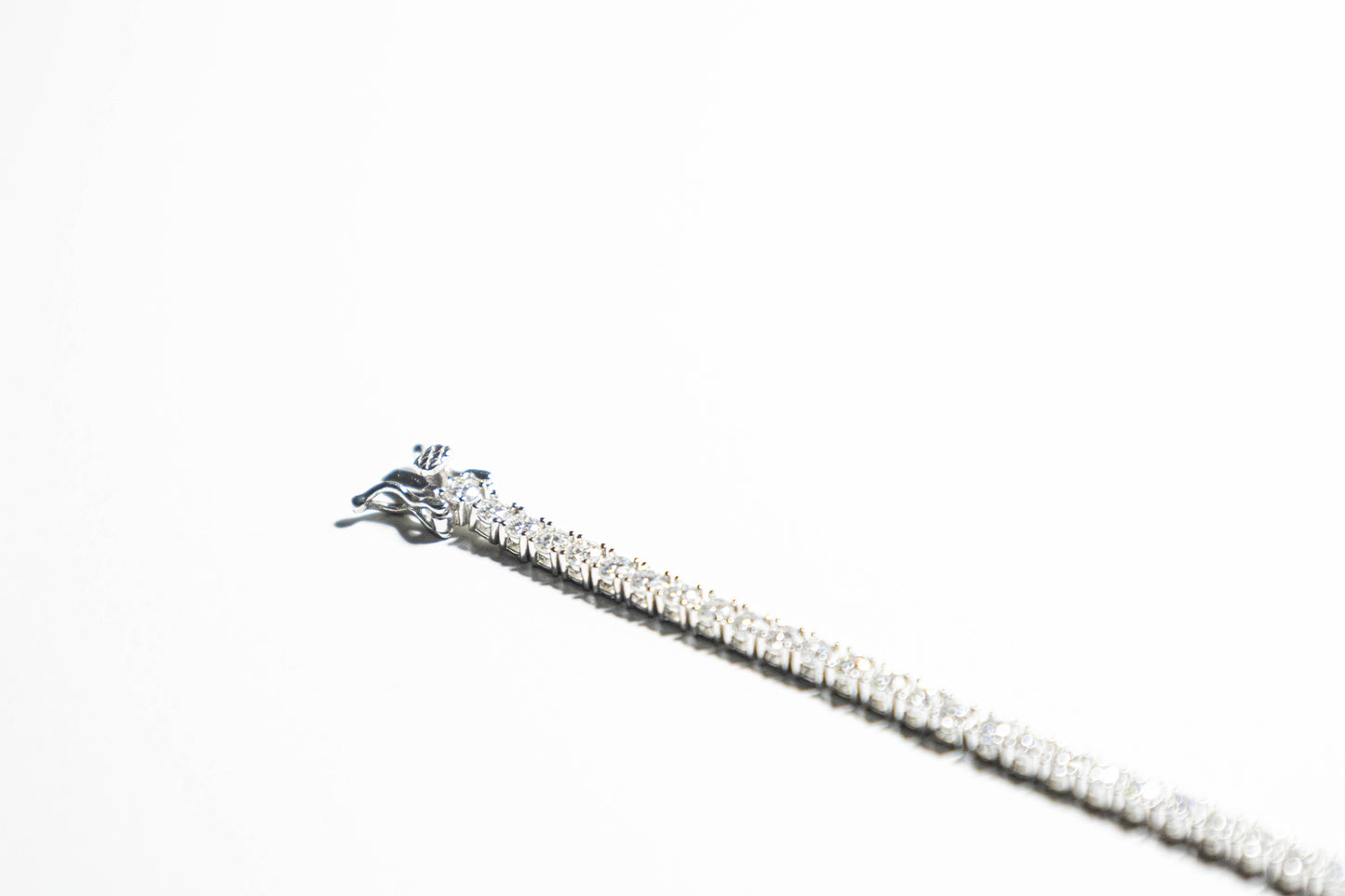 Moissanite Square Tennis Chain Bracelet