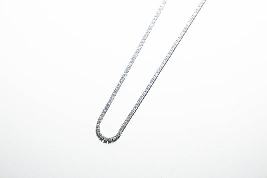 Moissanite Tennis Chain Necklace