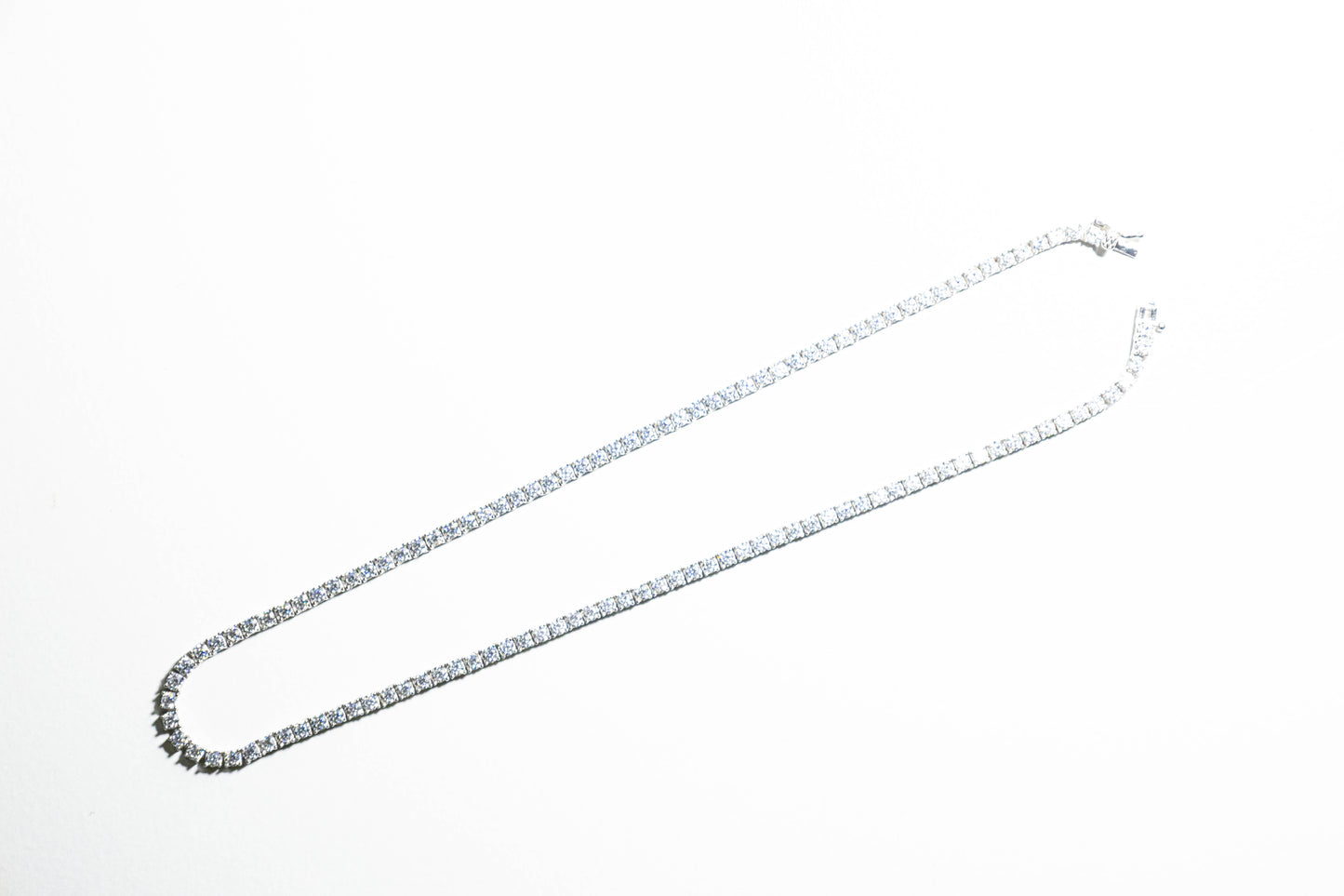 Moissanite Tennis Chain Necklace